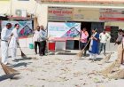 'स्वच्छता ही सेवा' अभियान: अधिशाषी अधिकारी अपर्णा मिश्रा व चेयरमैन प्रतिनिधि प्रभात साहू ने स्वच्छता का दिया संदेश, लगाई झाडू