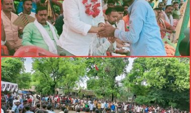 दंगल प्रतियोगिता में पहुंचे पूर्व प्रत्याशी बछरावां लक्ष्मीकान्त रावत ने खिलाड़ियों का उत्साहवर्धन कर विजेता पहलवानों को पुरस्कार भेंट कर किया सम्मानित