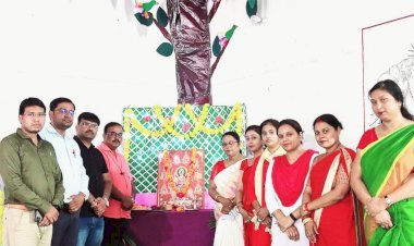 रायबरेली: न्यू स्टैंडर्ड पब्लिक स्कूल सलेथू में दशहरा पर्व हर्षोल्लास के साथ मनाया गया, कन्या भोज का भी आयोजन किया गया