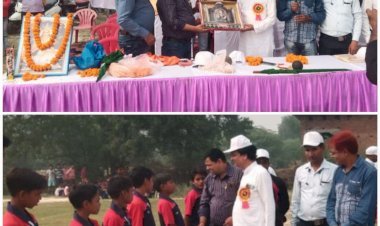 स्कूलों में खेलकूद प्रतियोगिता आयोजित होने से बच्चों में प्रतिस्पर्धा एवं भाईचारे की भावना के साथ-साथ उनका शारीरिक विकास भी होता है: प्रभात साहू