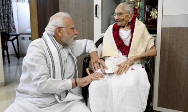 प्रधानमंत्री नरेंद्र मोदी की मां हीरा बा का 100 साल की उम्र में निधन, अहमदाबाद के अस्पताल में ली अंतिम सांस