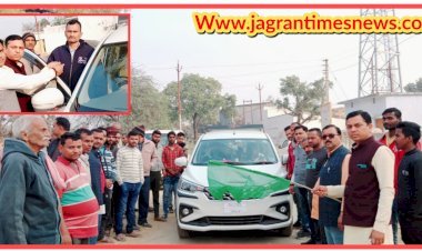 टूर एंड ट्रेवल्स एजेंसी का भाजपा जिला उपाध्यक्ष जनमेजय सिंह ने हरी झंडी दिखाकर किया शुभारंभ