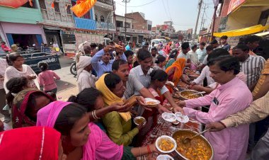 प्रभात युवा शक्ति ने किया द्वितीय बडे मंगल के शुभ अवसर पर विशाल भंडारा का आयोजन