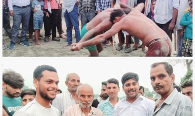 नागपंचमी का पर्व मुरैनी ग्राम सभा में हर्षोल्लास के साथ मनाया गया, कुश्ती व खेल प्रतियोगिता का हुआ आयोजन