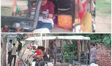 कस्बा महराजगंज: सुविधा के साथ जान के दुश्मन बने ई-रिक्शा, प्रशासन बना अनजान | प्रमुख मार्गों और चौराहों पर हर जगह ई-रिक्शा व ऑटो का कब्जा, बढ़ी जाम की समस्या