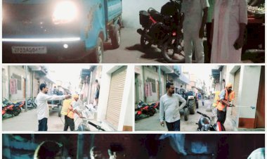 बुखार सहित अन्य बीमारियों का बढ़ रहा खतरा, कस्बा महराजगंज में साफ सफाई के साथ किया जा रहा दवा का छिड़काव, जिम्मेदार अधिकारी हुए सतर्क