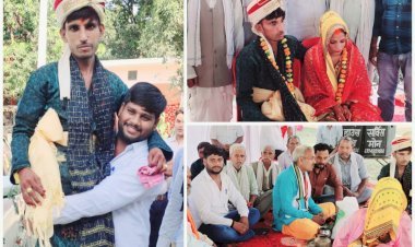 बाबा ओरी दास मंदिर प्रांगण में रणविजय सिंह के नेतृत्व में संपन्न हुआ विवाह | नई पहल की जमकर हो रही सराहना