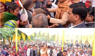 राज्यमंत्री दिनेश प्रताप सिंह ने कंबलों का किया वितरण, मिलेगी ठण्ड से राहत -- राज्यमंत्री दिनेश प्रताप सिंह ने कांग्रेस पर जमकर साधा निशाना