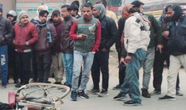 ट्रक की चपेट में आने से 40 वर्षीय अधेड़ की दर्दनाक मौत, जांच में जुटी पुलिस