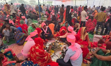 रायबरेली: मुख्यमंत्री सामूहिक विवाह योजना के अंतर्गत 298 जोड़ों का हुआ विवाह