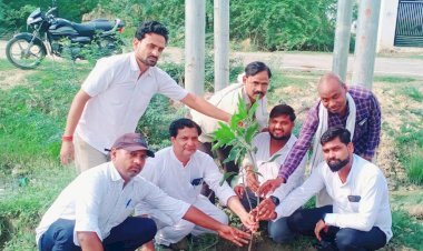 पेड़-पौधों की कमी से निरंतर पर्यावरण संतुलन बिगड़ रहा, पर्यावरण का संतुलन बनाए रखने के लिए पौधारोपण बहुत जरूरी: प्रभात साहू