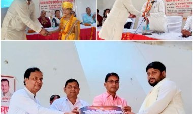 मुरैनी प्रधान सहित पांच प्रधानों को खण्ड शिक्षा अधिकारी ने किया सम्मानित