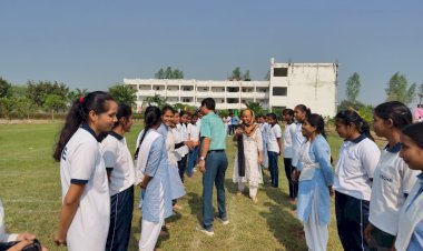 वार्षिक खेलकूद प्रतियोगिता का आयोजन किया गया