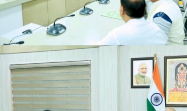 नगर पंचायत महराजगंज की अध्यक्ष सरल साहू ने सीएम योगी से की भेंट, करोड़ों के विकास परियोजनाओं की मांग किया