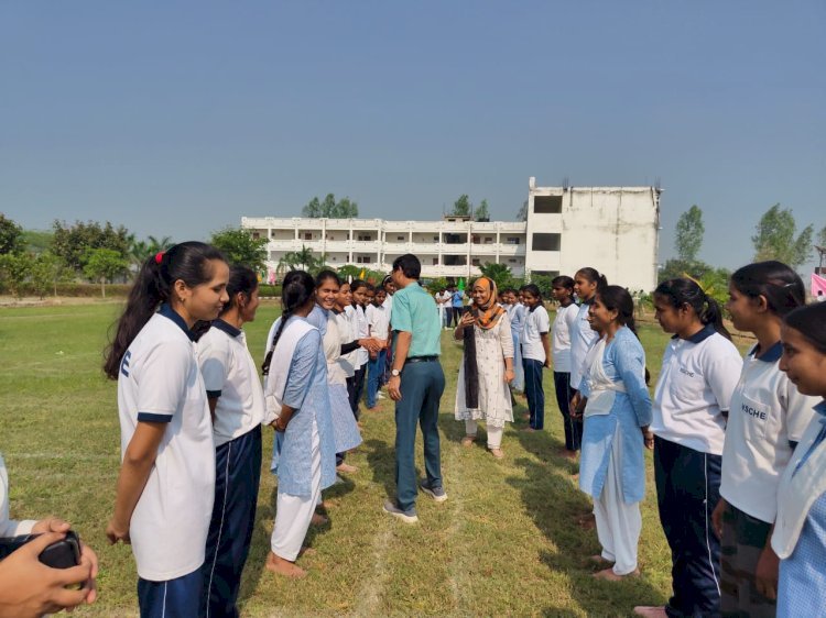 वार्षिक खेलकूद प्रतियोगिता का आयोजन किया गया
