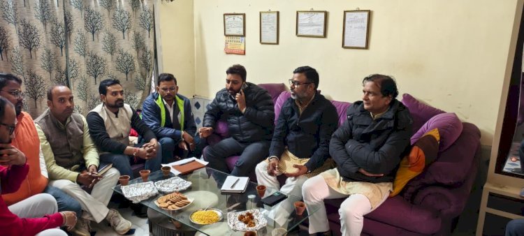 राष्ट्र प्रेरणा स्थल का लोकार्पण बृहस्पतिवार को प्रधानमंत्री नरेंद्र मोदी करेंगे, प्रभात साहू ने बताया जोरों पर चल रही तैयारी, बैठक की गई