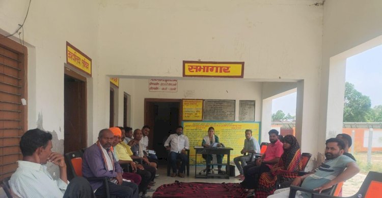 ग्राम सभा बैठक में आवास योजना के पात्र लाभार्थियों की सूची तैयार  ग्राम पंचायत के विकास और ग्रामीणों के हितों की रक्षा करना मेरी पहली प्राथमिकता: अनुराग चौधरी